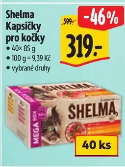 Albert SHELMA Kapsičky pro kočky nabídka