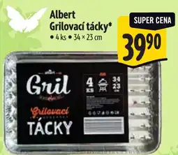 Albert Albert Grilovací tácky nabídka