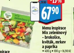 Albert Menu inspirace Mix zeleninový - brokolice, květák, mrkev a paprika nabídka