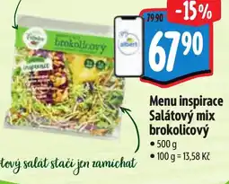 Albert Menu inspirace Salátový mix brokolicový nabídka
