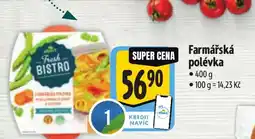 Albert Farmářská polévka nabídka