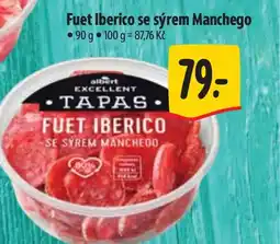 Albert Fuet Iberico se sýrem Manchego nabídka