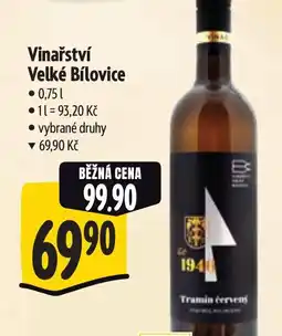 Albert Vinařství Velké Bílovice nabídka