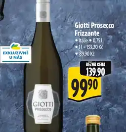 Albert Giotti Prosecco Frizzante nabídka