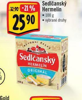 Albert Sedlčanský hermelín nabídka