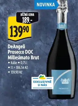 Albert DeAngeli Prosecco DOC Millesimato Brut nabídka