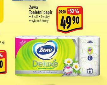 Albert Zewa deluxe toaletní papír nabídka