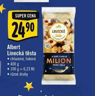 Albert Albert linecká těsta nabídka
