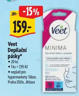 Albert VEET Depilační pásky nabídka