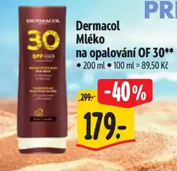 Albert DERMACOL Mléko na opalování OF 30 nabídka