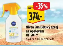 Albert NIVEA Sun Dětský sprej na opalování nabídka