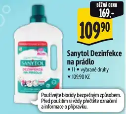 Albert SANYTOL Dezinfekce na prádlo nabídka