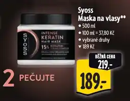 Albert SYOSS Maska na vlasy nabídka
