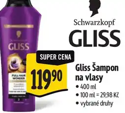 Albert Schwarzkopf GLISS Šampon na vlasy nabídka
