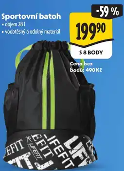 Albert Sportovní batoh nabídka