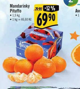 Albert Mandarinky pituffo nabídka