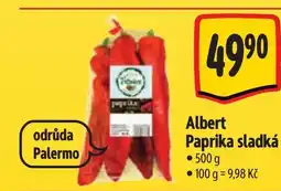 Albert Albert Paprika sladká nabídka