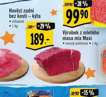 Albert Hovězí zadní bez kosti - kýta nabídka