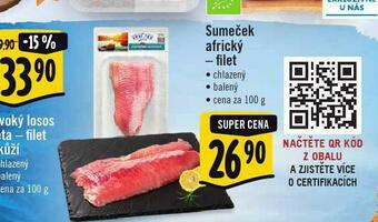 Sumeček africký - filet