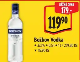 Albert BOŽKOV Vodka nabídka