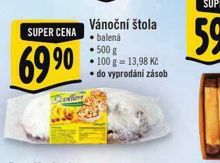 Albert Vánoční štola nabídka