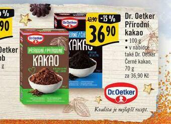 Albert Dr. oetker přírodní kakao nabídka