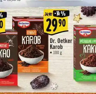 Albert Dr. oetker karob nabídka