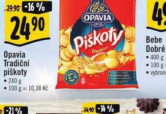 Albert Opavia tradiční piškoty nabídka