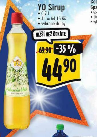 Albert Yo sirup nabídka
