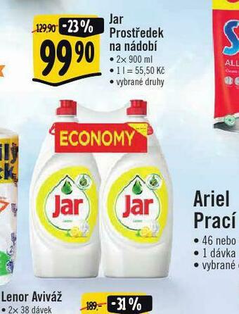 Albert Jar prostředek na nádobí nabídka