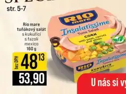Jip Rio mare tuňákový salát s kukuřicí s fazolí mexico nabídka