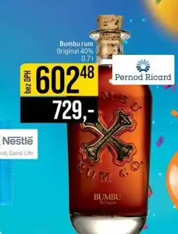 Jip Bumbu Rum nabídka