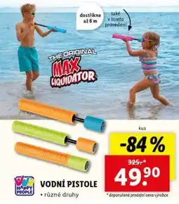 Lidl VODNÍ PISTOLE nabídka