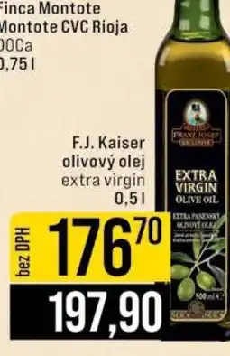 Jip F.J. Kaiser olivový olej extra virgin nabídka
