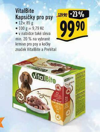 Albert Vitalbite kapsičky pro psy nabídka