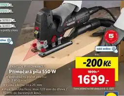 Lidl PARKSIDE PERFORMANCE Přímočará pila 550 W nabídka