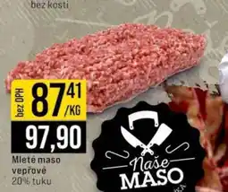 Jip Mleté maso vepřové nabídka