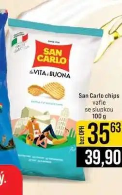Jip San Carlo chips nabídka