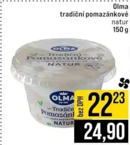 Jip Olma Tradiční pomazánkové natur nabídka