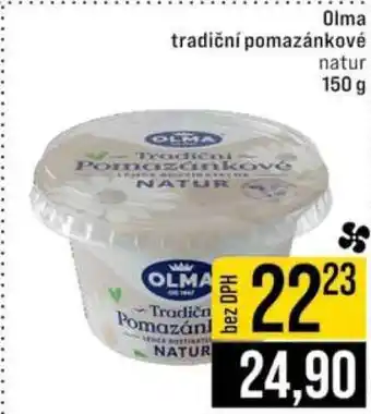 Jip Olma Tradiční pomazánkové natur nabídka