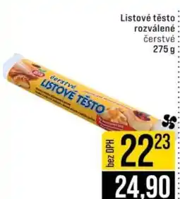 Jip Listové těsto nabídka