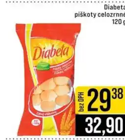 Jip Diabeta piškoty celozrnné nabídka
