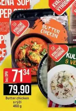 Jip Butter chicken s rýží nabídka