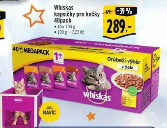Albert Whiskas kapsičky pro kočky nabídka