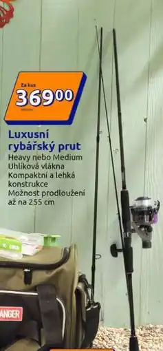 Action Luxusní rybářský prut nabídka