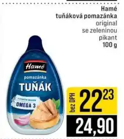 Jip Hamé Tuňáková pomazánka nabídka