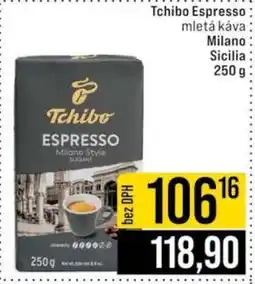 Jip TCHIBO Espresso Mletá káva nabídka