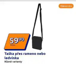 Action Taška přes rameno nebo ledvinka nabídka