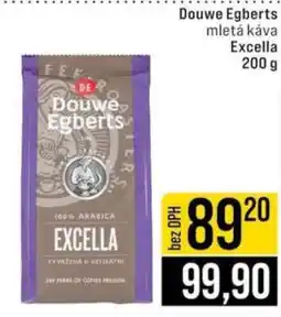 Jip Douwe Egberts mletá káva Excella nabídka