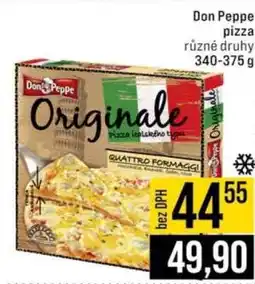 Jip DON PEPPE Pizza nabídka